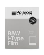 POLAROID Sort/hvid-film i-Type Hvid Ramme