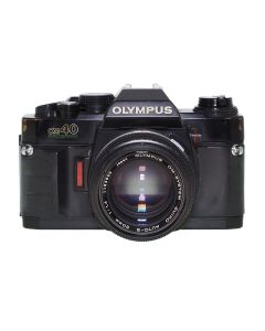 Olympus OM40 med Zuiko 50mm f/1,4 forfra