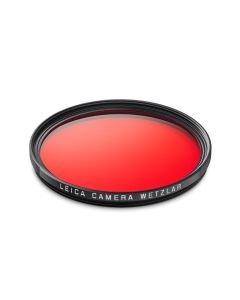 Leica E49 rødt filter til sort-hvid fotografering