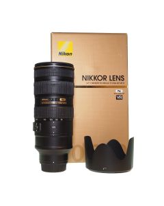 Nikon AF-S Nikkor 70-200mm f/2.8G ED VR II med emballage og andet tilbehør