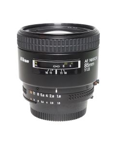 Nikon AF Nikkor 85mm f/1,8, brugt