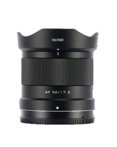 VILTROX AF 56mm F1.7 Nikon Z Mount APS-C med modlysblænde og dæksel