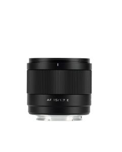 VILTROX 15MM F1.7 AIR SONY E Mount APS-C set oppefra