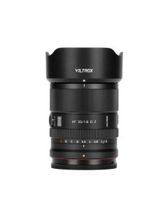 Viltrox AF 35mm F1.8 II EVO til Nikon Z-mount med modlysblænde og dæksel
