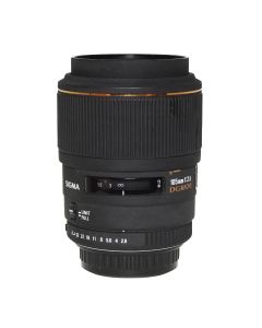 Brugt Sigma 105mm f/2,8 EX DG Macro set oppefra