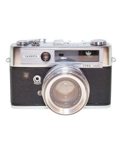 Yashica Lynx-5000 krom, forfra