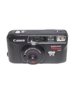 Brugt Canon Sure Shot Telemax Date set forfra