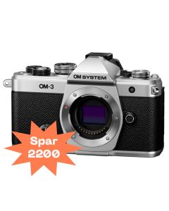 OM SYSTEM OM-3 Hus sølv