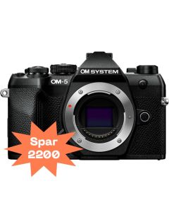 OM SYSTEM OM-5 Mark II hus Sort