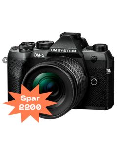 OM SYSTEM OM-5 Mark II m/12-45mm Pro Sort