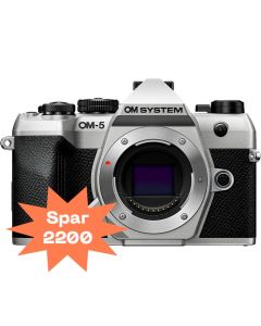 OM SYSTEM OM-5 Mark II hus Sølv