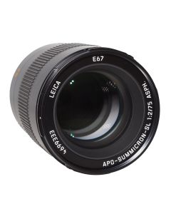 Brugt Leica SL APO-Summicron 75mm f/2.0 ASPH set fra front