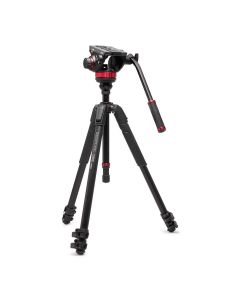 MANFROTTO Stativkit Video MK055XPRO3 m/MVH502AH