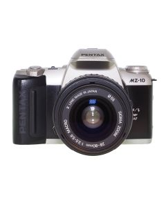 Pentax MZ-10 me Sigma 28-80mm og databagstykkeset forfra