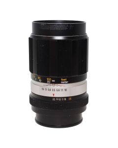 Brugt Konica Hexanon 135mm f/3,5 set oppefra