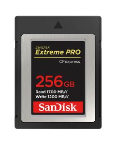 SANDISK Cfexpress Extreme PRO 256GB 1700MB/s 1200MB/s Type B