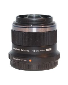 Olympus OM-System M.Zuiko 45mm f/1.8, brugt