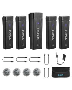 BOYA Wireless 2.4 GHz Microphone x4 BY-W4