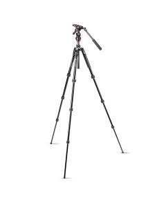 MANFROTTO Stativkit Video Aluminium Befree Advanced Live Twist Sort