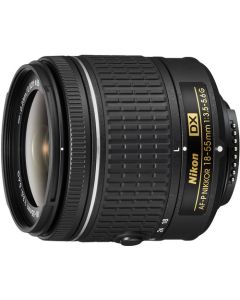 NIKON 18-55MM F/3.5-5.6G AF-P DX VR (Unden kasse men ny)