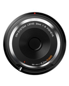 OM SYSTEM 9MM F/8.0 HUS DÆKSEL/OBJEKTIV SORT