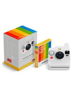 Polaroid Kamera Now+ Generation 3 E-Box Inkl. 1 Film Hvid