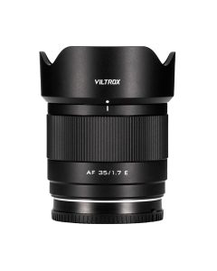 VILTROX AF 35mm f/1.7 AIR Sony E Mount APS-C med modbysblænde