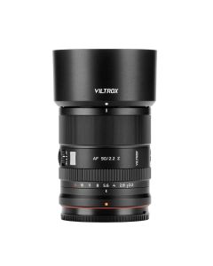 Viltrox 90mm f/2,2 EVO til Nikon Z med modlysblænde