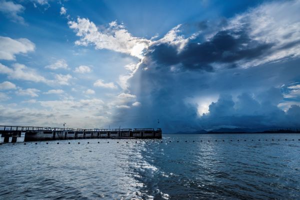 Billede af himmel og hav taget med Viltrox 13mm f/1,4til Nikon Z