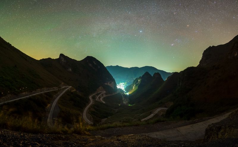 Billede af nattehimmel taget med Viltrox 13mm f/1,4til Sony- e