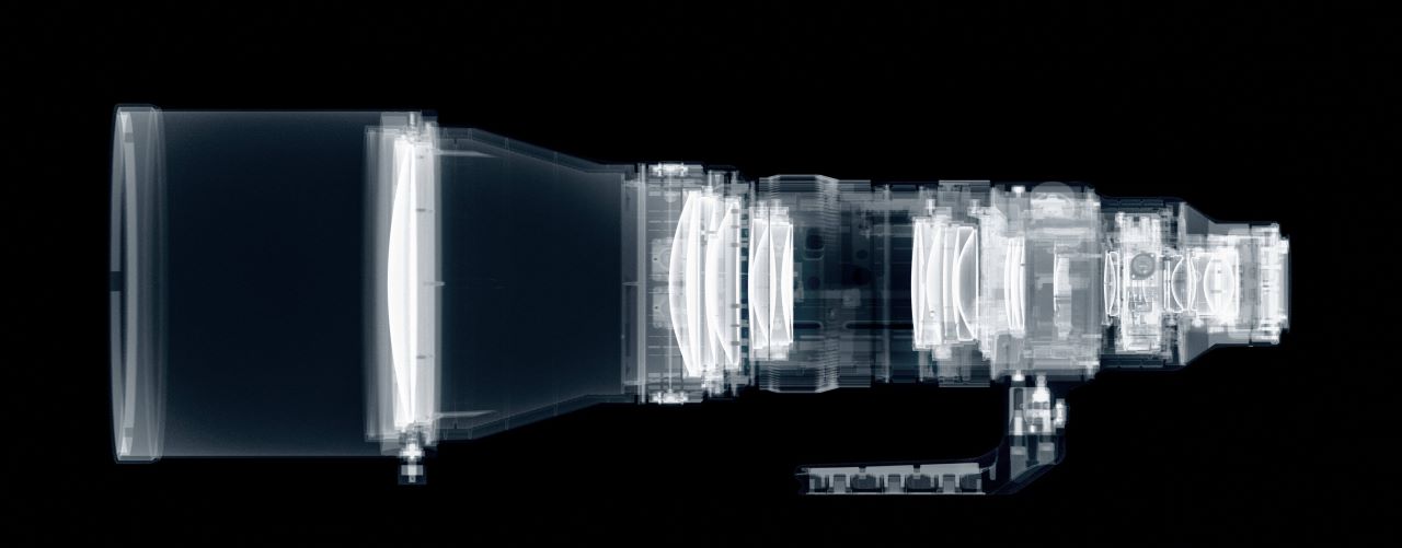 R&oslash;ntgenfotgrafi af  Sigma 300-600 mm zoom